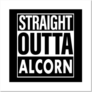 Alcorn Name Straight Outta Alcorn Posters and Art
